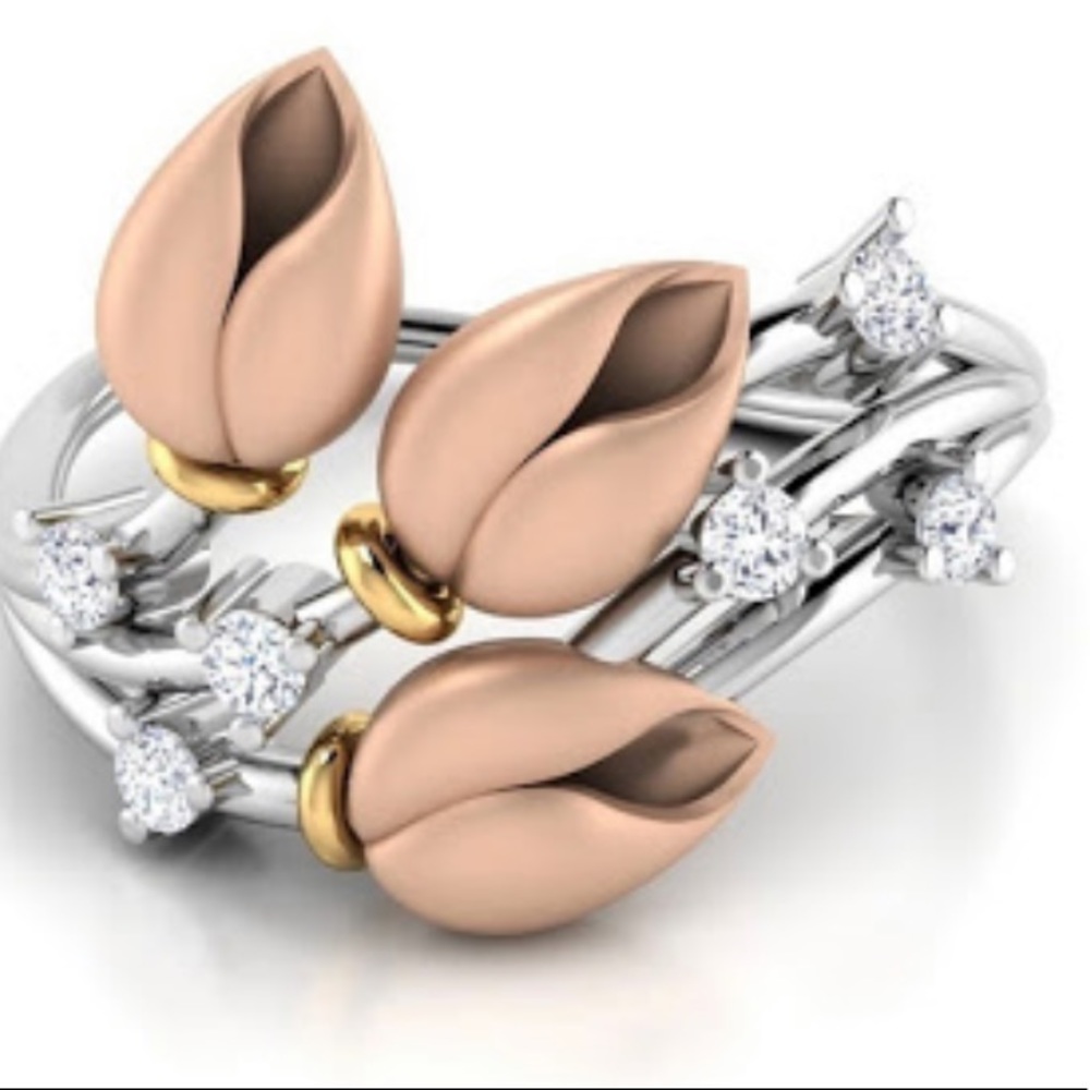 14k,white,rose gold .85ct of Genuine Diamonds WOW!